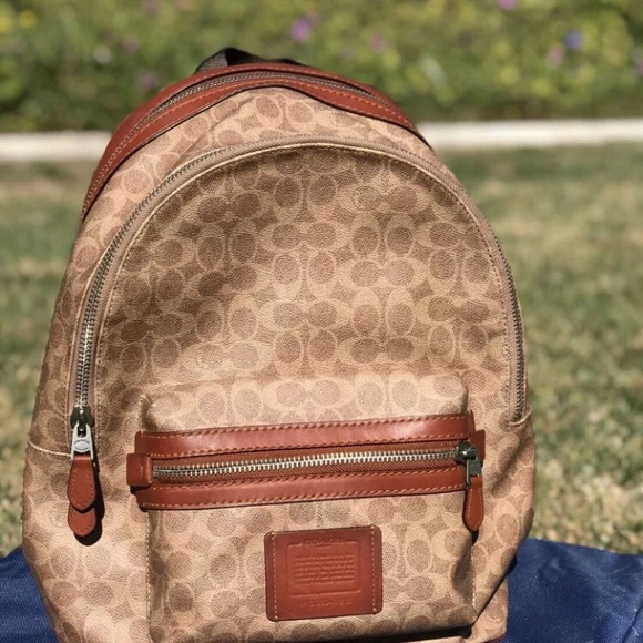 COACH ACADEMY BACKPACK IN SIGNATURE CANVAS 31216 main image 5